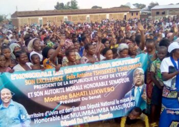 RDC : L’honorable Luc Mulimbalimba appelle la population d’Uvira à soutenir l’Union sacrée de la nation