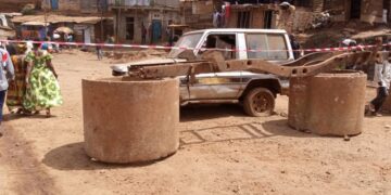 Bukavu : Barricade de la route allant à la frontière Ruzizi 2 pour exiger l’achèvement des travaux