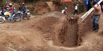 Bukavu : Barricade de la route allant à la frontière Ruzizi 2 pour exiger l’achèvement des travaux