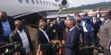 RDC : Le Premier Ministre Sama Lukonde au Sud-Kivu pour compatir avec les déplacés de Goma