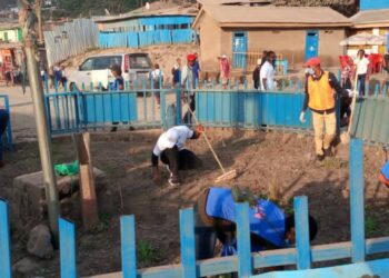 Fête de la musique : Des artistes de Bukavu se joignent à KJN dans l’assainissement de l’ancienne coopérative à Kadutu