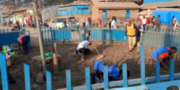 Fête de la musique : Des artistes de Bukavu se joignent à KJN dans l’assainissement de l’ancienne coopérative à Kadutu