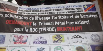 Sud-Kivu : Coalition Inter-Régionale pour le tribunal Pénal International pour la Rdc (TPIRDC)