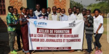 Sud-Kivu : Des journalistes de Sange, Luberizi et Kiliba formés par AFEM s’engagent à lutter pour leur sécurité