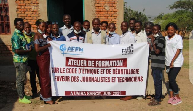 Sud-Kivu : Des journalistes de Sange, Luberizi et Kiliba formés par AFEM s’engagent à lutter pour leur sécurité