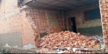 Sud-Kivu : Un tremblement de terre fait état de 4 blessés et des maisons écroulées à Kamituga