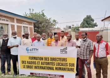 Baraka-Fizi : Des responsables des maisons de presse formés par AFEM plaident pour leur sécurité