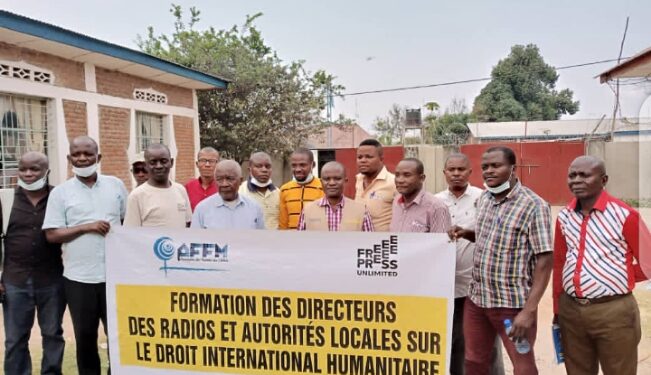 Baraka-Fizi : Des responsables des maisons de presse formés par AFEM plaident pour leur sécurité