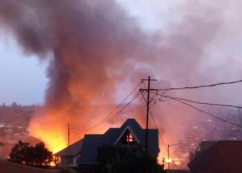 Bukavu : Une dizaine de maisons parties en fumée dans un nouvel incendie enregistré à Nyalukemba