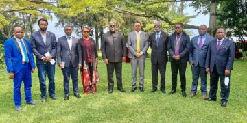 Nord-Kivu :  Caucus des Députes nationaux du nord-kivu avons été réçu par le President de la republique avant son retour à Kinshasa