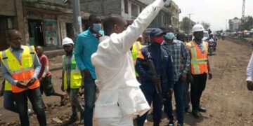 NORD-KIVU : Le Gouvernement Congolais débute Les travaux de Réhabilitation de la route nationale numéro 2 qui relie la ville de Goma à la cité de Sake dans le Territoire de Masisi. “ Honorable Patrick MUNYOMO Élu de Goma ”