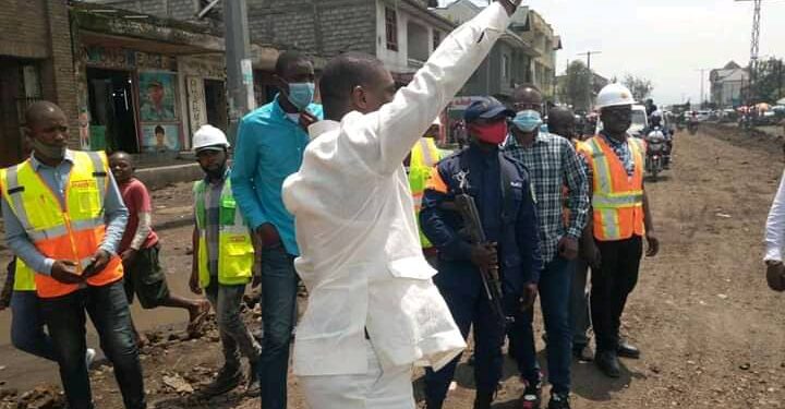 NORD-KIVU : Le Gouvernement Congolais débute Les travaux de Réhabilitation de la route nationale numéro 2 qui relie la ville de Goma à la cité de Sake dans le Territoire de Masisi. “ Honorable Patrick MUNYOMO Élu de Goma ”