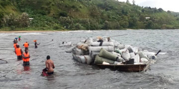 Kalehe : 13 personnes disparues dans une noyade d’une pirogue motorisée à Ruhunde dans le lac Kivu