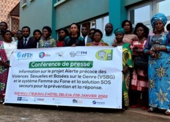 Sud-Kivu : Dans six mois, « Femme au Fone » dénombre environ 500 alertes précoces sur les cas des VSBG