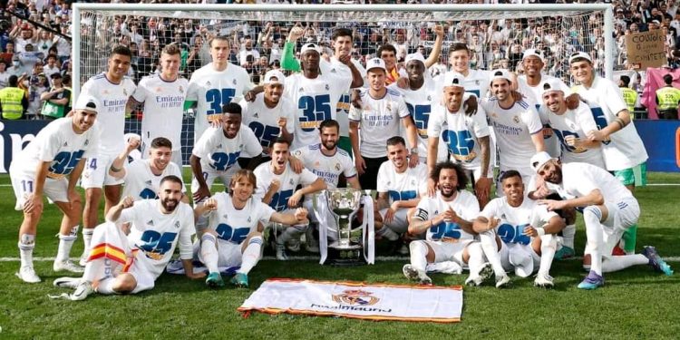 Football : le Real Madrid remporte son 35ème titre de Champion d’Epagne