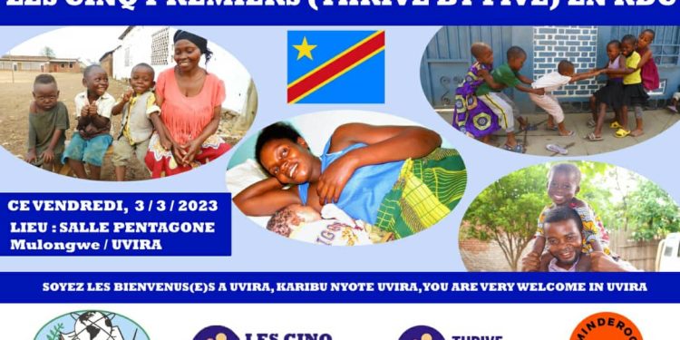 Uvira : La MHCD et la Fondation Minderoo Australie annoncent le lancement du programme CinqPremières en RDC