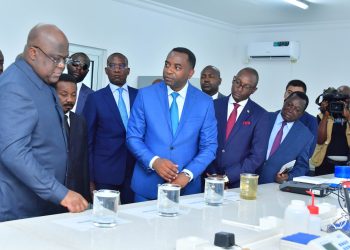 RDC : Félix Tshisekedi inaugure la station de traitement d’eau de Binza-Ozone pour desservir 1,5 million d’habitants