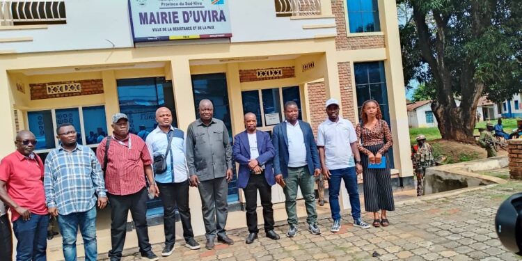 Uvira : une délégation provinciale en mission d’évaluation sécuritaire et humanitaire
